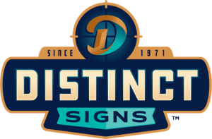 Logo for Distinct Signs, a community partner of FAHASS and Pride Center FXBG in Fredericksburg, VA