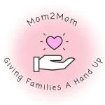 Logo for Mom2Mom, a vendor at the Community Connections Expo hosted by FAHASS in Fredericksburg, VA