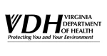 Logo for Virginia Department of Health, a vendor at the Community Connections Expo hosted by FAHASS in Fredericksburg, VA