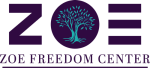 Logo for Zoe Freedom Center, a vendor at the Community Connections Expo hosted by FAHASS in Fredericksburg, VA