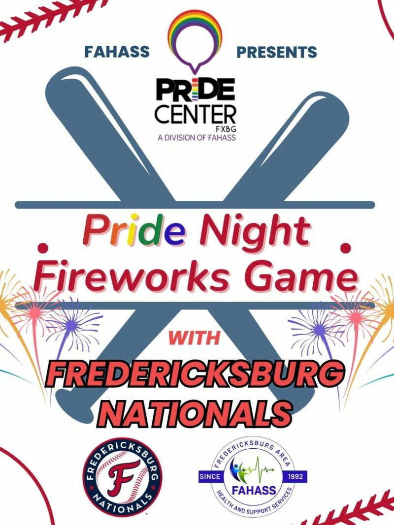 Marketing image for the Pride Night Fireworks Game hosted by FAHASS and Pride Center FXBG
