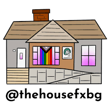 Logo for The House FXBG, a community partner of FAHASS and Pride Center FXBG in Fredericksburg, VA