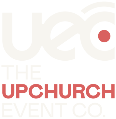Logo for The Upchurch Event Co, a community partner of FAHASS and Pride Center FXBG in Fredericksburg, VA