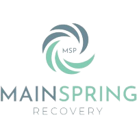 Logo for Mainspring Recovery, a vendor at the Community Connections Expo hosted by FAHASS in Fredericksburg, VA