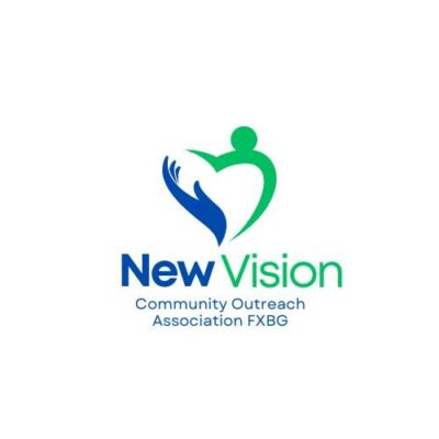 Logo for New Vision Community Outreach Association FXBG, a vendor at the Community Connections Expo hosted by FAHASS in Fredericksburg, VA