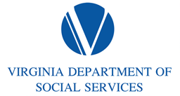 Logo for Virginia Department of Social Services, a vendor at the Community Connections Expo hosted by FAHASS in Fredericksburg, VA