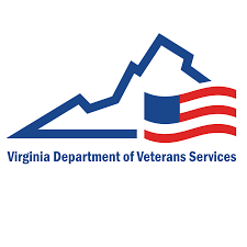 Logo for Virginia Department of Veterans Services, a vendor at the Community Connections Expo hosted by FAHASS in Fredericksburg, VA