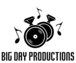 Logo for the Big Day Productions, a community partner of Pride Center FXBG in Fredericksburg, VA