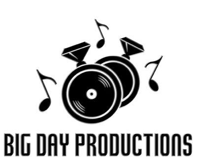 Logo for the Big Day Productions, a community partner of Pride Center FXBG in Fredericksburg, VA